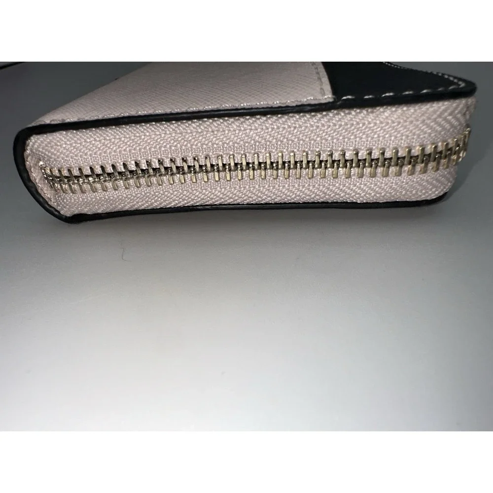 Kate Spade NWT Cameron Large Continental Wallet Warm Beige Black